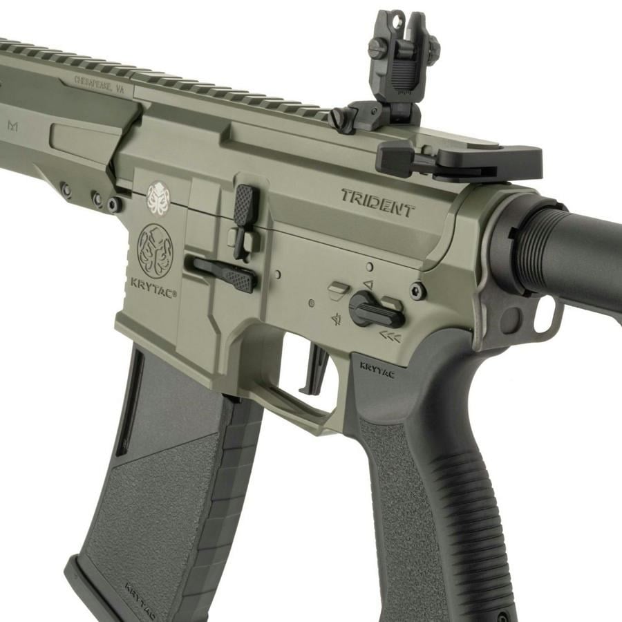 KRYTAC Trident MK3 GATE SPR-M (M-Lok) FG Haki Yeşil AEG Airsoft Tüfek