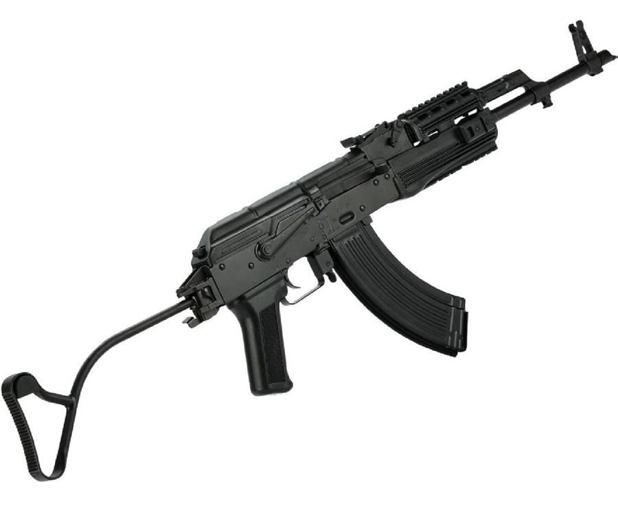 LCT TIMS AK47 Katlanır Wire Dipçikli Çelik AEG TÜFEK - Siyah