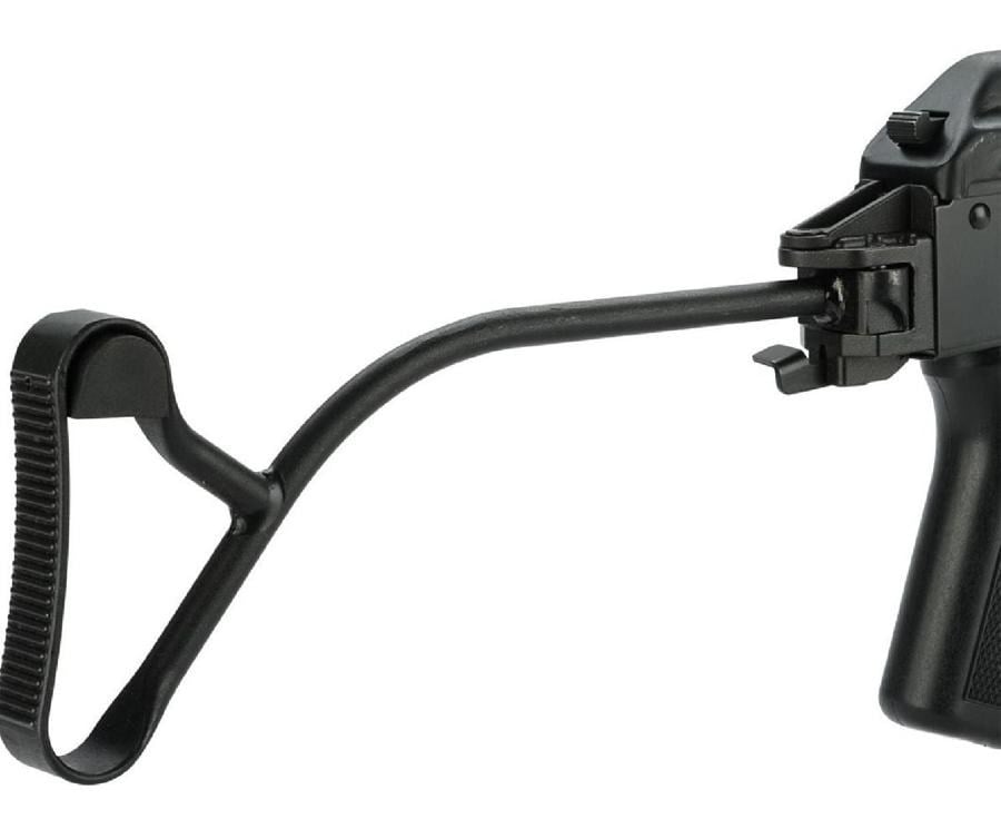 LCT TIMS AK47 Katlanır Wire Dipçikli Çelik AEG TÜFEK - Siyah