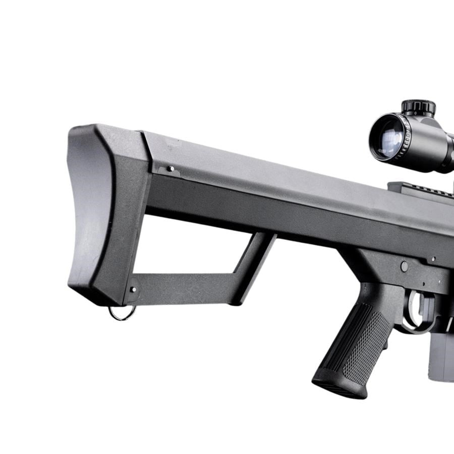 Matrix Barrett Lisanslı M82A1 Bolt Action Sniper Siyah Spring Airsoft Tüfek