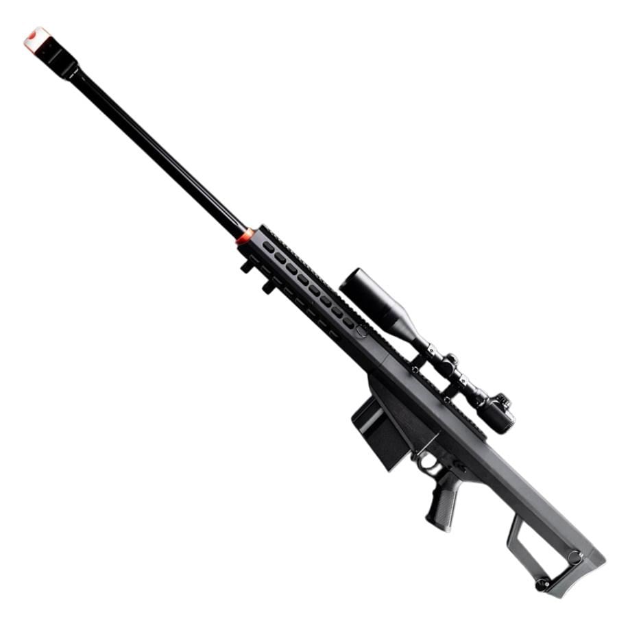 Matrix Barrett Lisanslı M82A1 Bolt Action Sniper Siyah Spring Airsoft Tüfek