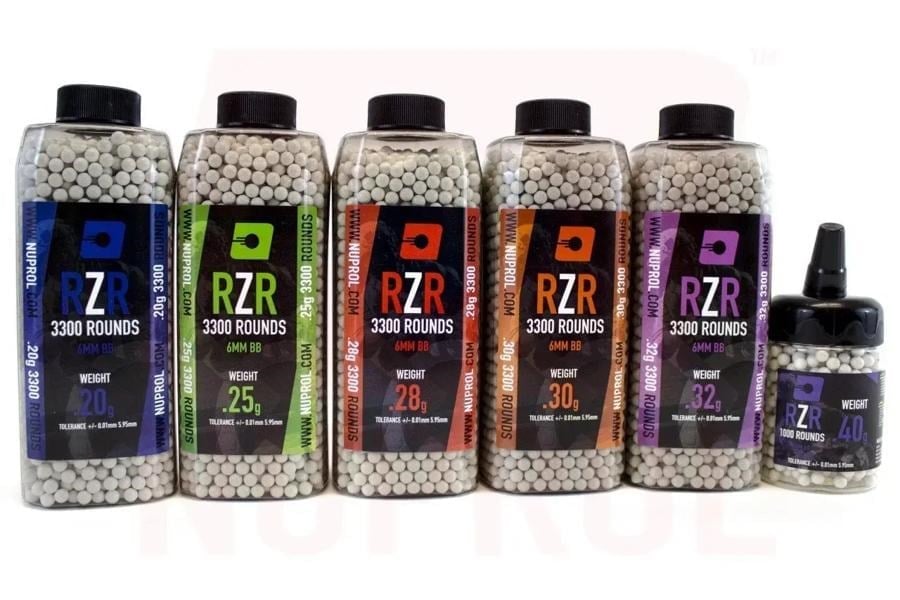 NUPROL RZR 0.30g Airsoft BB 3300adet 1KG