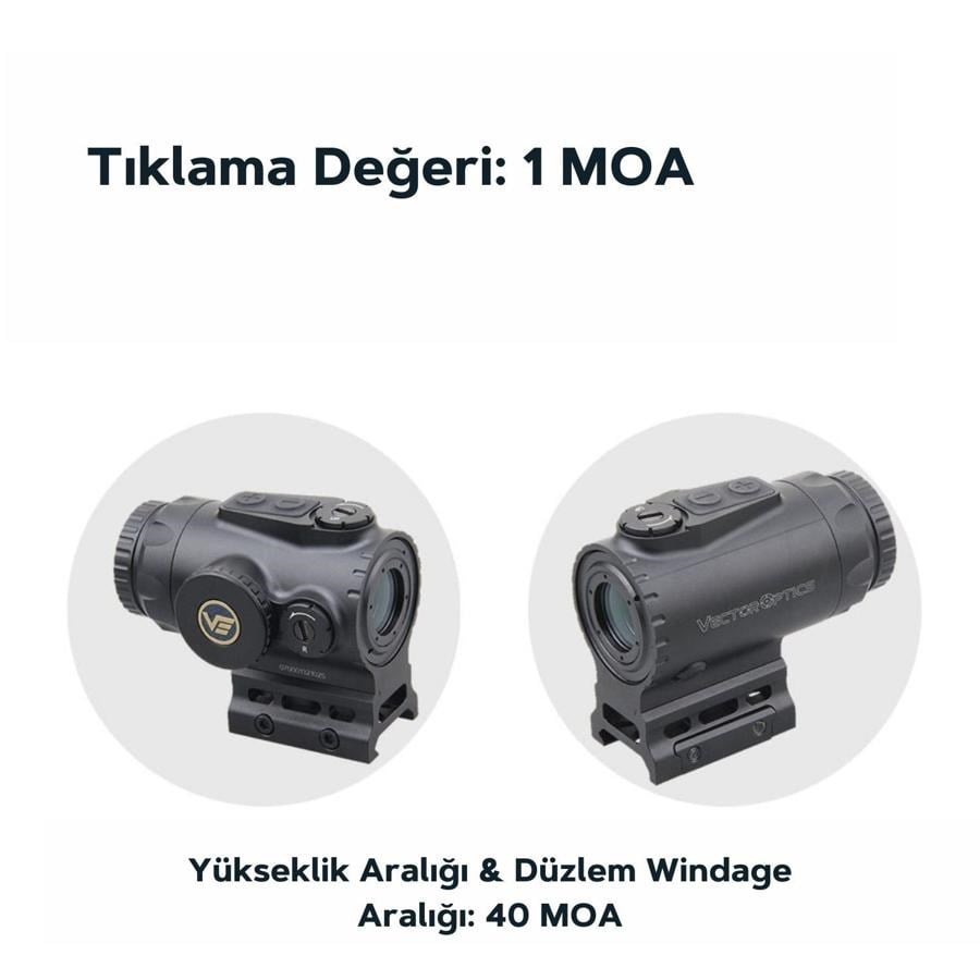Paragon 1x16 Micro Prism Tüfek Dürbünü