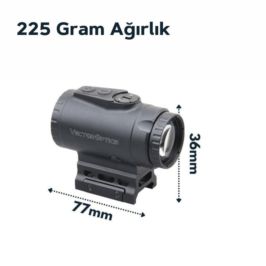 Paragon 3x18 Micro Prism Tüfek Dürbünü - SCPS-M03