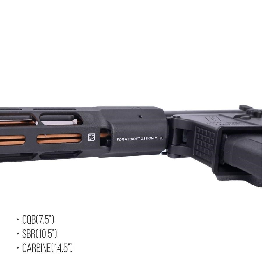 PTS ZEV Core Elite SBR 10.5'' Siyah AEG Airsoft Tüfek