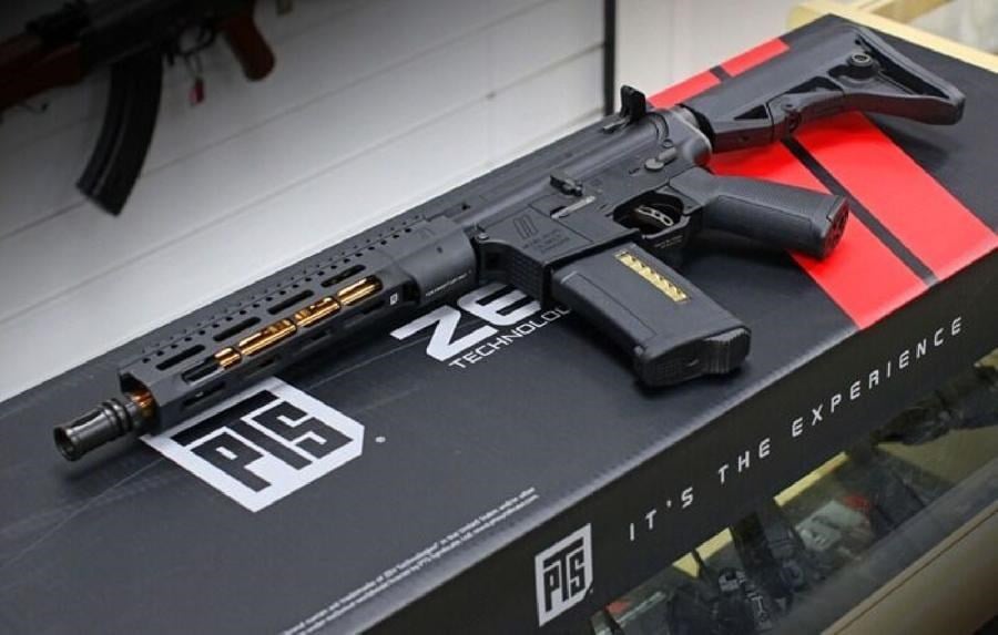 PTS ZEV Core Elite SBR 10.5'' Siyah AEG Airsoft Tüfek
