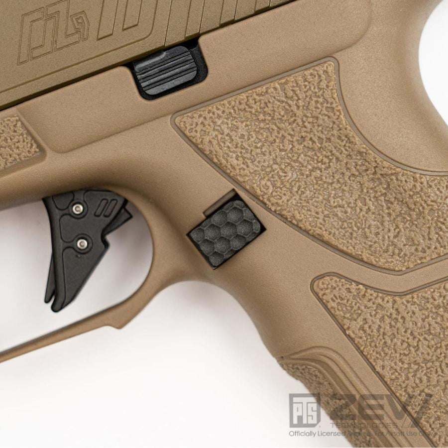 PTS ZEV OZ9 Elite TAN GBB Custom Glock Airsoft Tabanca DARK EARTH ZV613680313