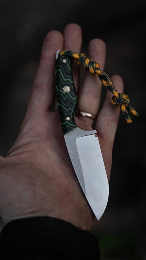 Robin - Yeşil Micarta Kabza
