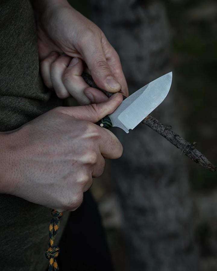 Robin - Yeşil Micarta Kabza