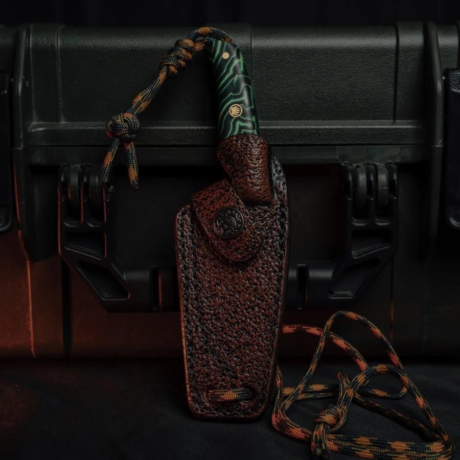 Robin - Yeşil Micarta Kabza