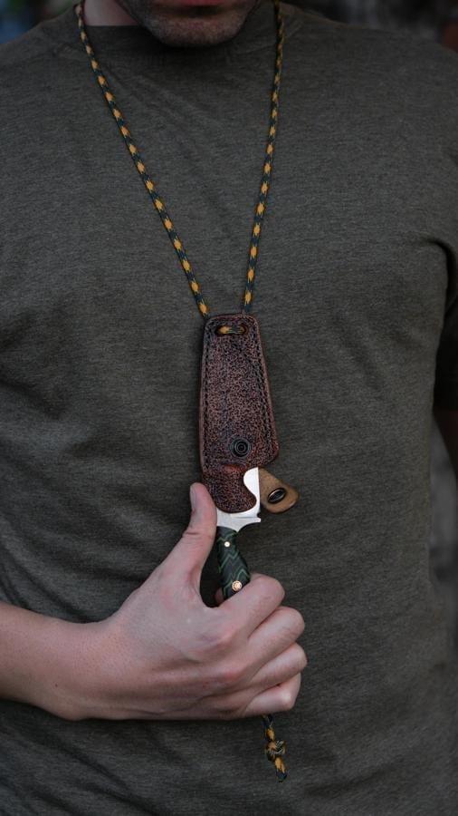Robin - Yeşil Micarta Kabza
