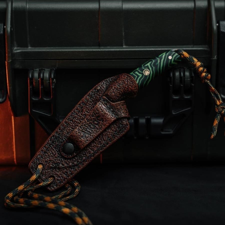 Robin - Yeşil Micarta Kabza