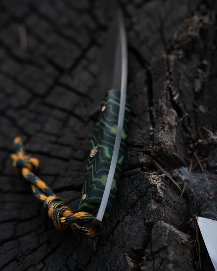Robin - Yeşil Micarta Kabza