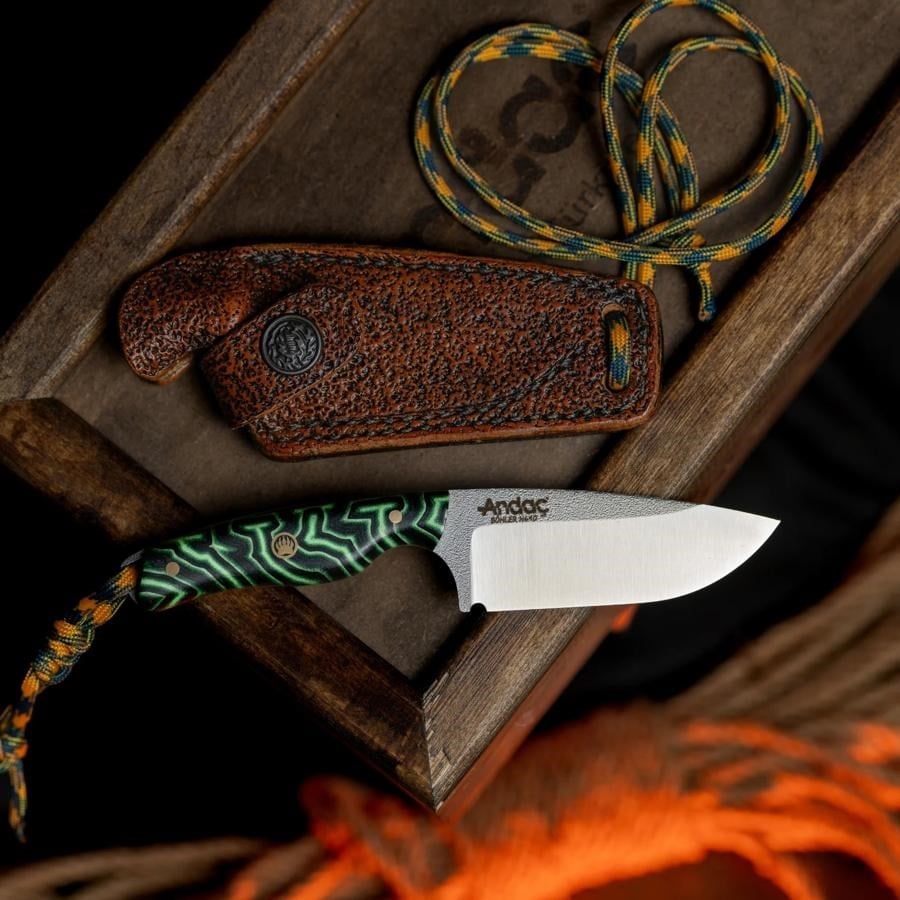 Robin - Yeşil Micarta Kabza