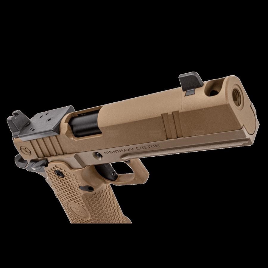 RWA Nighthawk Custom Licenced SANDHAWK Airsoft GBB Tabanca (RMR Ready)