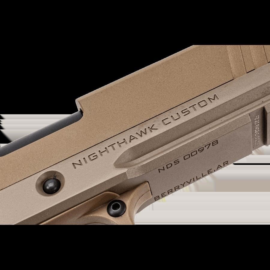RWA Nighthawk Custom Licenced SANDHAWK Airsoft GBB Tabanca (RMR Ready)