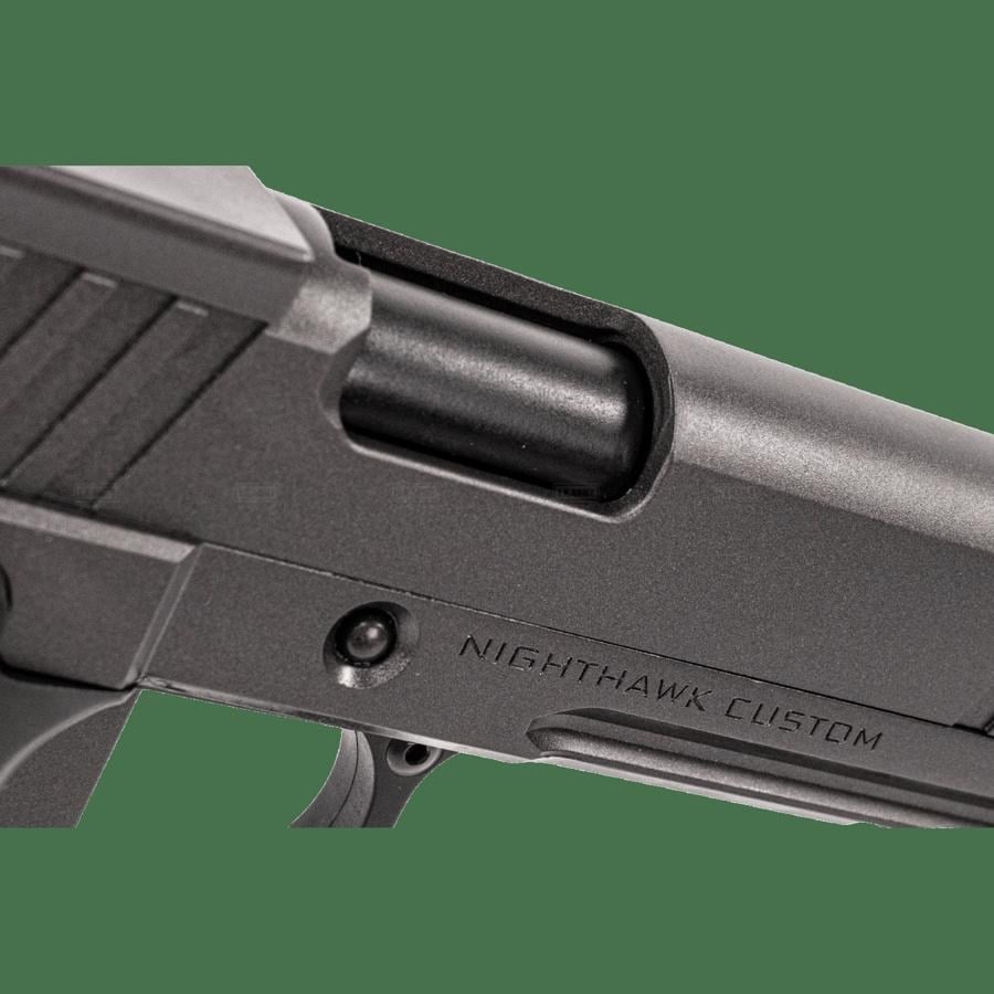 RWA Nighthawk Custom Licenced TRS COMPENSATOR BLACK Airsoft GBB Tabanca (RMR Ready)
