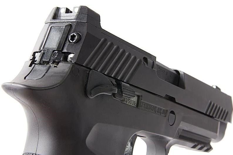 SIG Sauer ProForce P320 M17 GBB Airsoft Tabanca (Green Gas / Siyah)