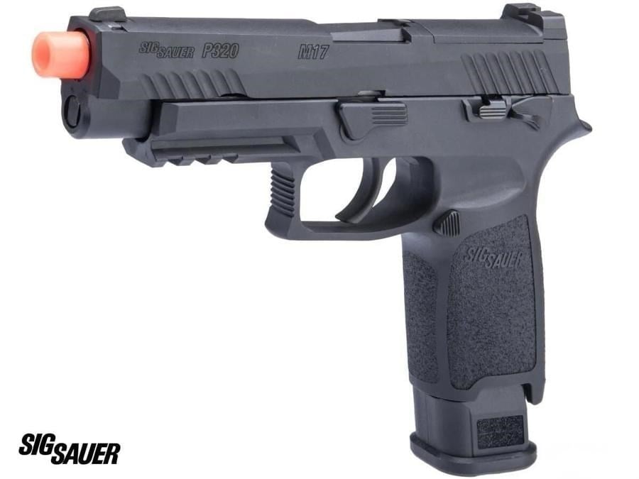 SIG Sauer ProForce P320 M17 GBB Airsoft Tabanca (Green Gas / Siyah)