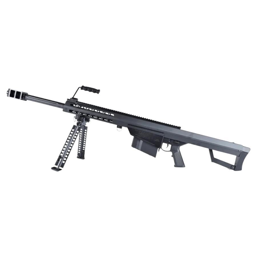 SnowWolf BARRETT M82A1 BK CQB Kısa Namlu AEG Siyah Airsoft Sniper Tüfeği
