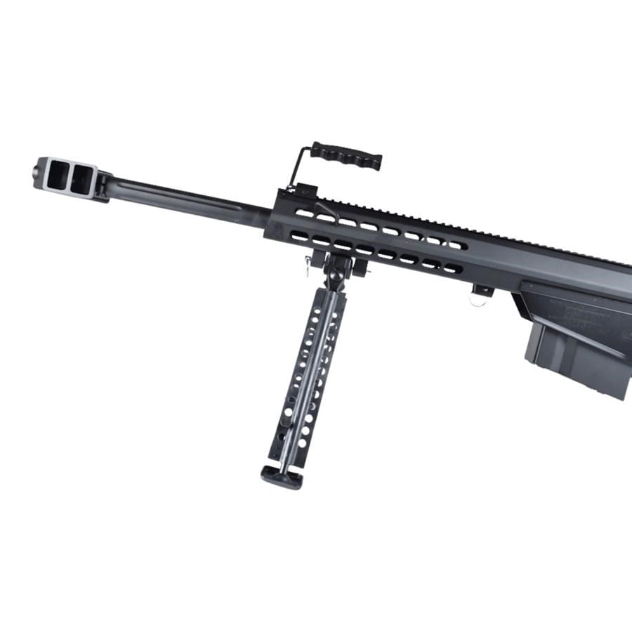 SnowWolf BARRETT M82A1 BK CQB Kısa Namlu AEG Siyah Airsoft Sniper Tüfeği