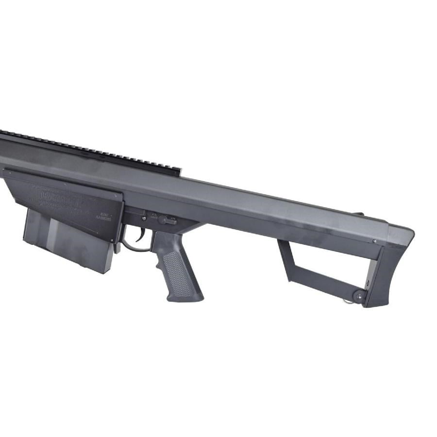 SnowWolf BARRETT M82A1 BK Long AEG Siyah Airsoft Sniper Tüfeği