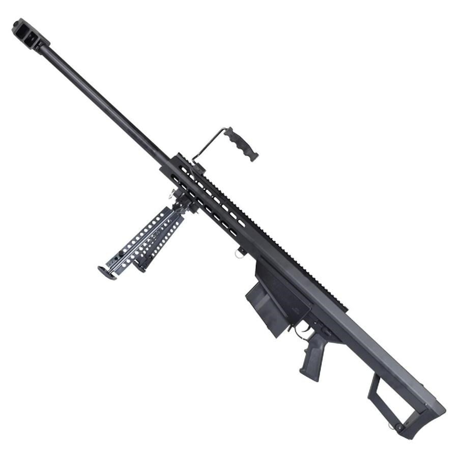 SnowWolf BARRETT M82A1 BK Long AEG Siyah Airsoft Sniper Tüfeği