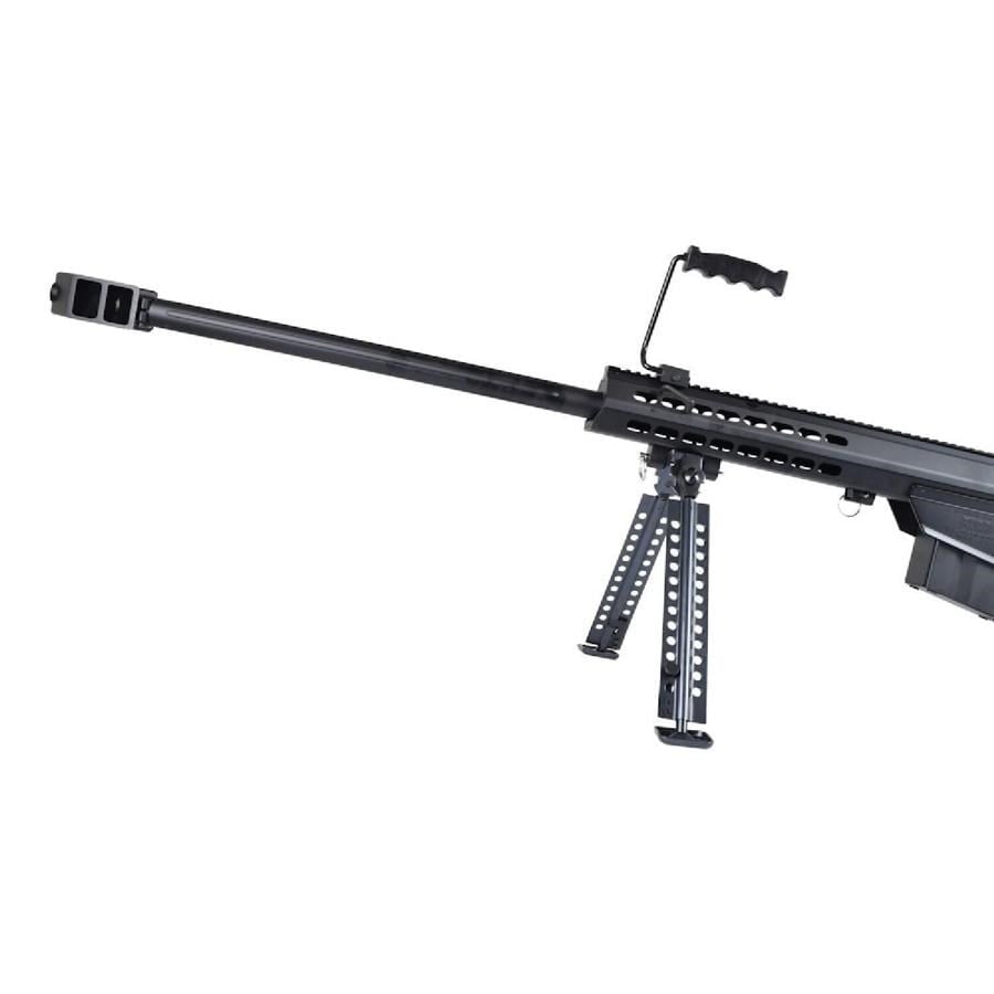 SnowWolf BARRETT M82A1 BK Long AEG Siyah Airsoft Sniper Tüfeği