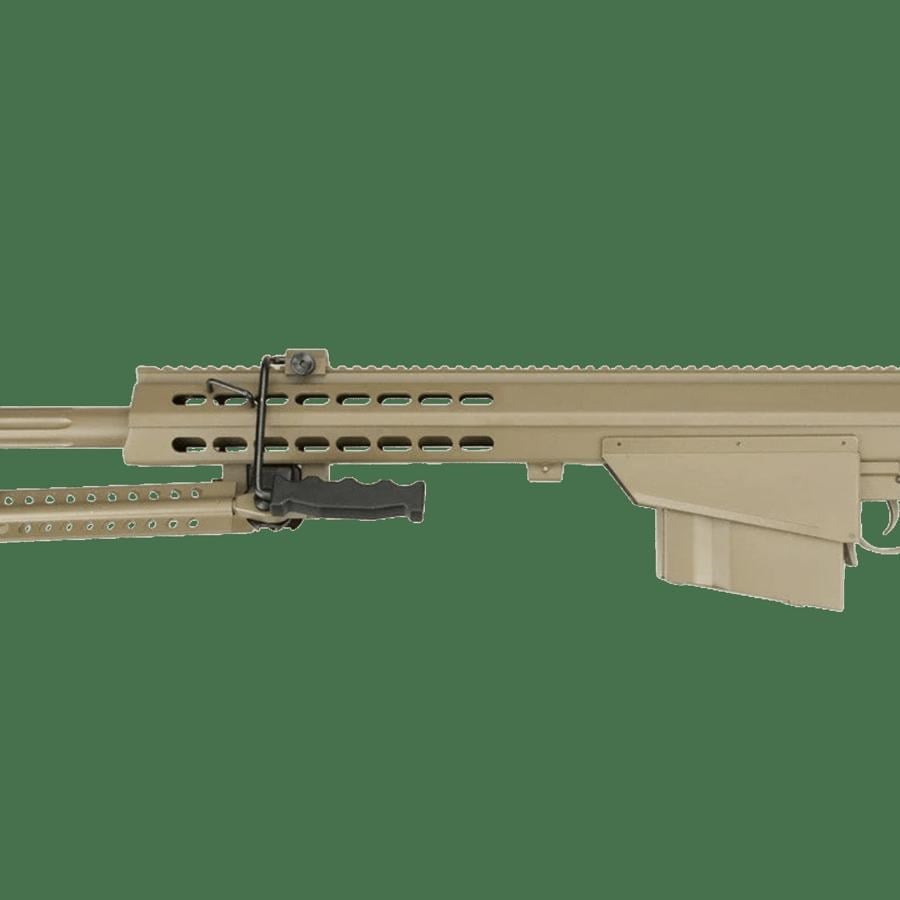 SnowWolf BARRETT M82A1 CQB TAN Kısa Namlu AEG Siyah Airsoft Sniper Tüfeği