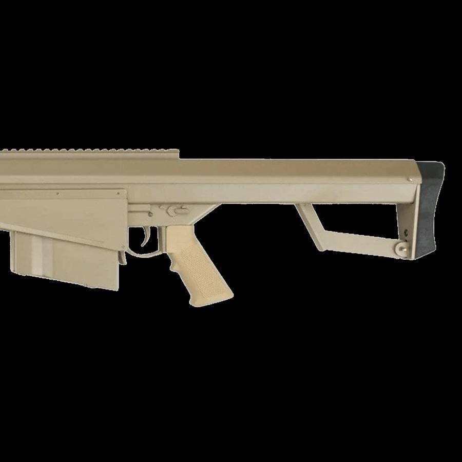 SnowWolf BARRETT M82A1 CQB TAN Kısa Namlu AEG Siyah Airsoft Sniper Tüfeği