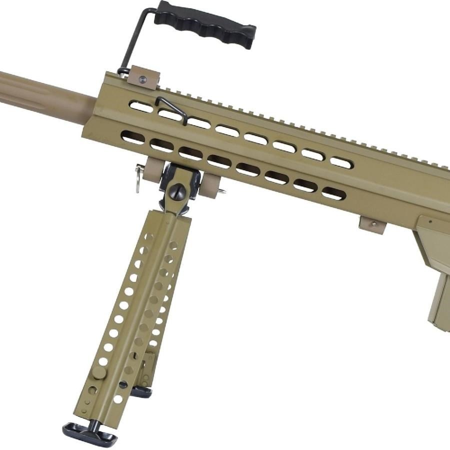 SnowWolf BARRETT M82A1 TAN Long AEG DESERT Airsoft Sniper Tüfeği