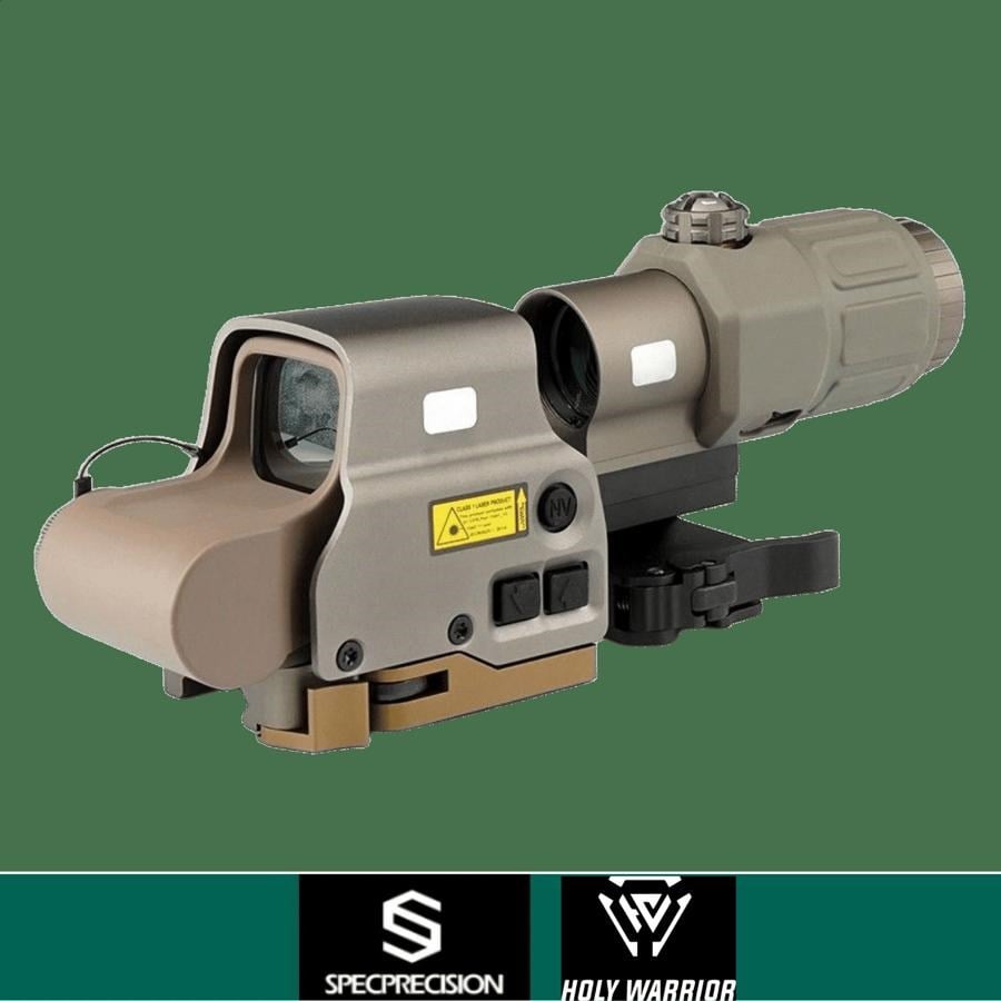 SP HolyWarrior S1 FDE COMBO SET: EXPS3 RedDot & G33 3X Magnifier