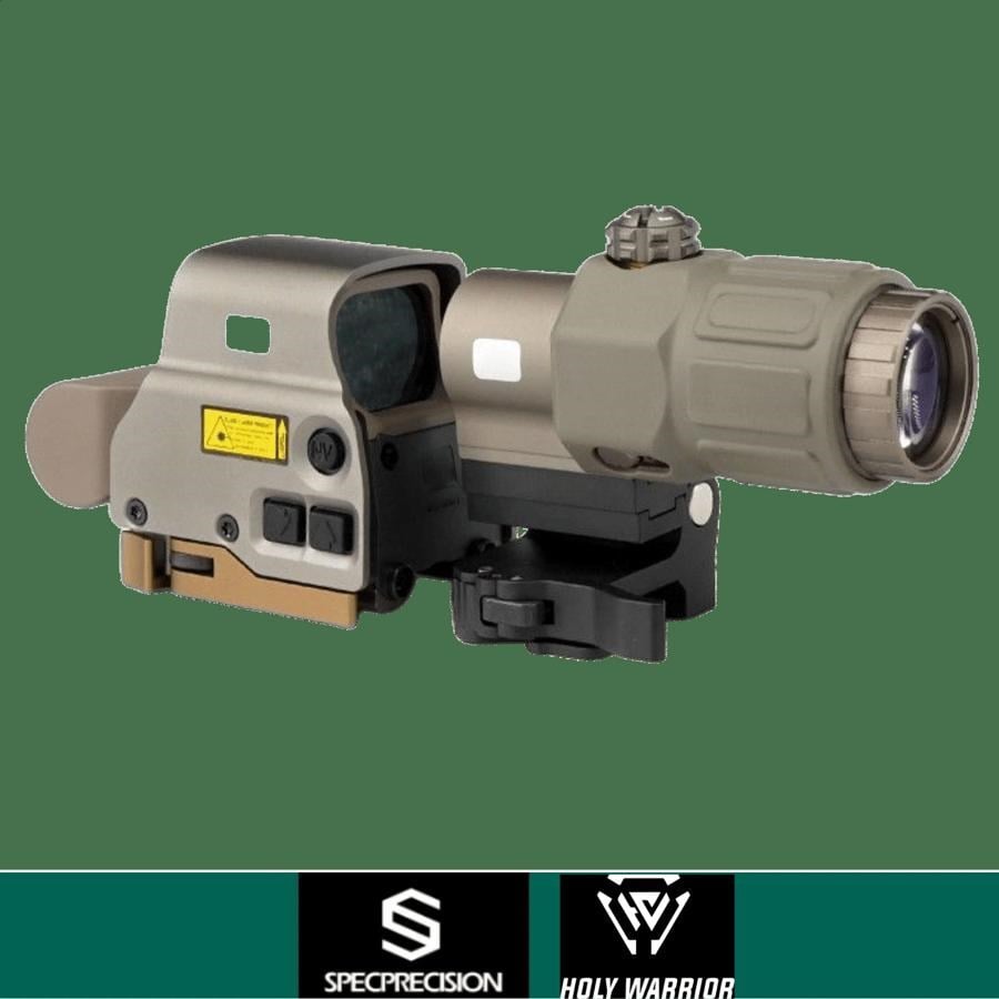 SP HolyWarrior S1 FDE COMBO SET: EXPS3 RedDot & G33 3X Magnifier