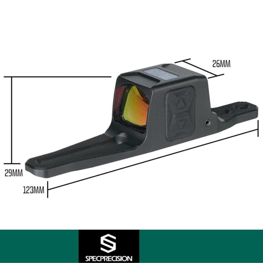 SPECOPTICS HunterX SHOTGUN REDDOT BLACK Av Tüfeği Özel Tasarım