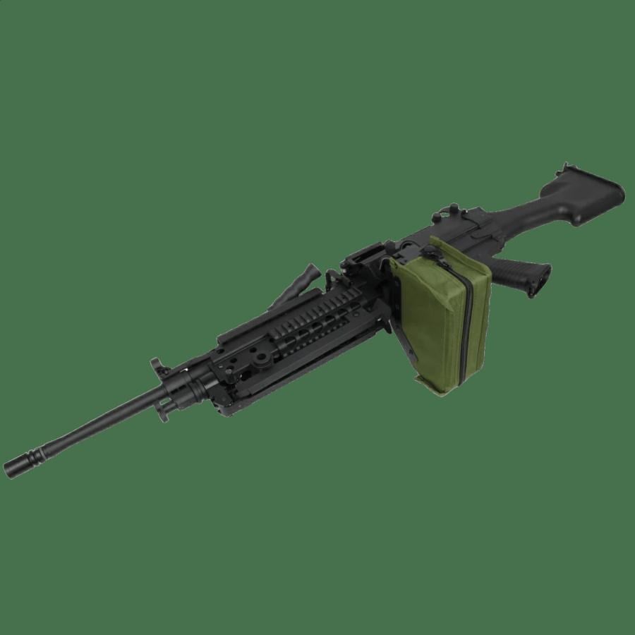 S&T FN M249 SAW E2 Airsoft AEG Tüfek Siyah Tambur Şarjörlü (STAEG103E2BS)