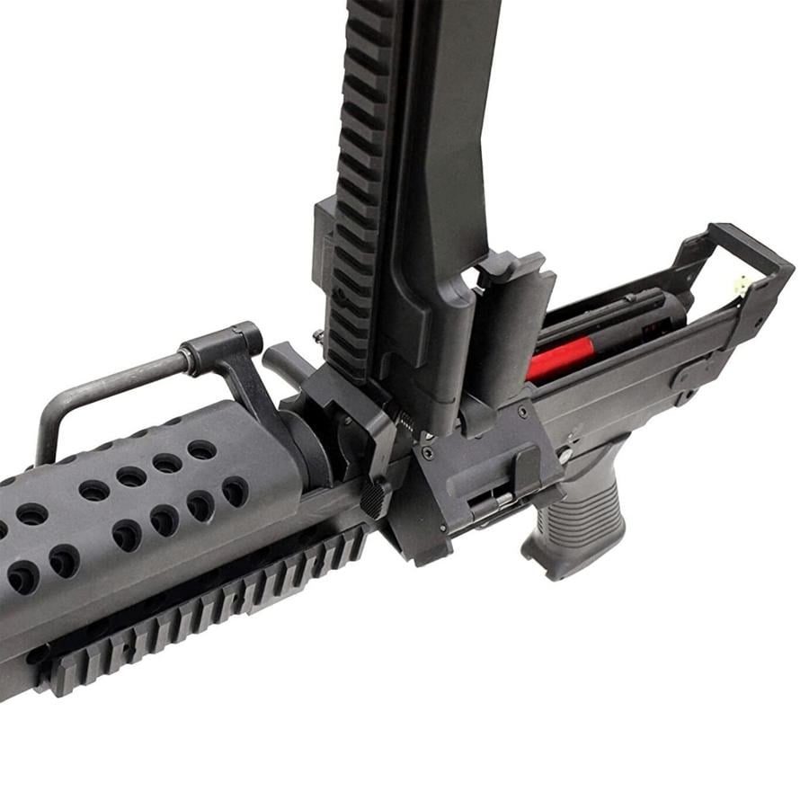 S&T M249 PARA Airsoft AEG Tüfek Siyah Tambur Şarjörlü (STAEG103PABS)