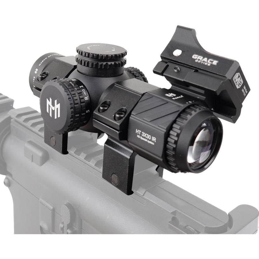 T-EAGLE MARCH 3x30IR 20mm Ray Montajlı Kısa Tüfek Dürbünü