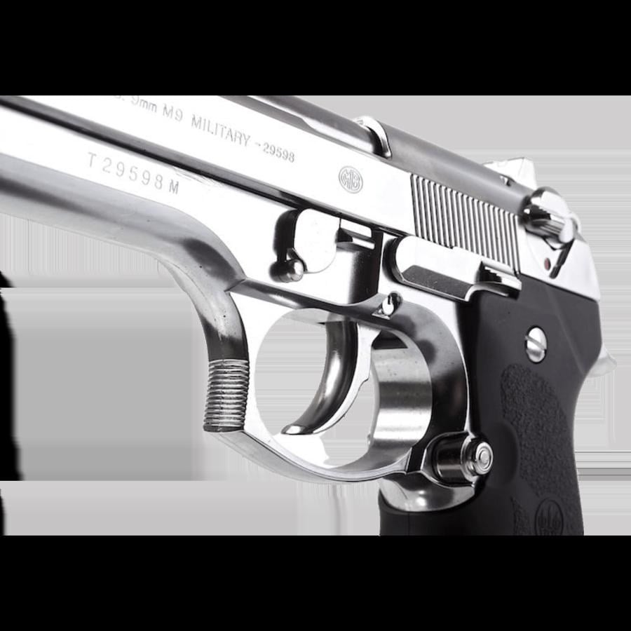 Tokyo Marui M92F CHROME STAINLESS GBB Airsoft Tabanca