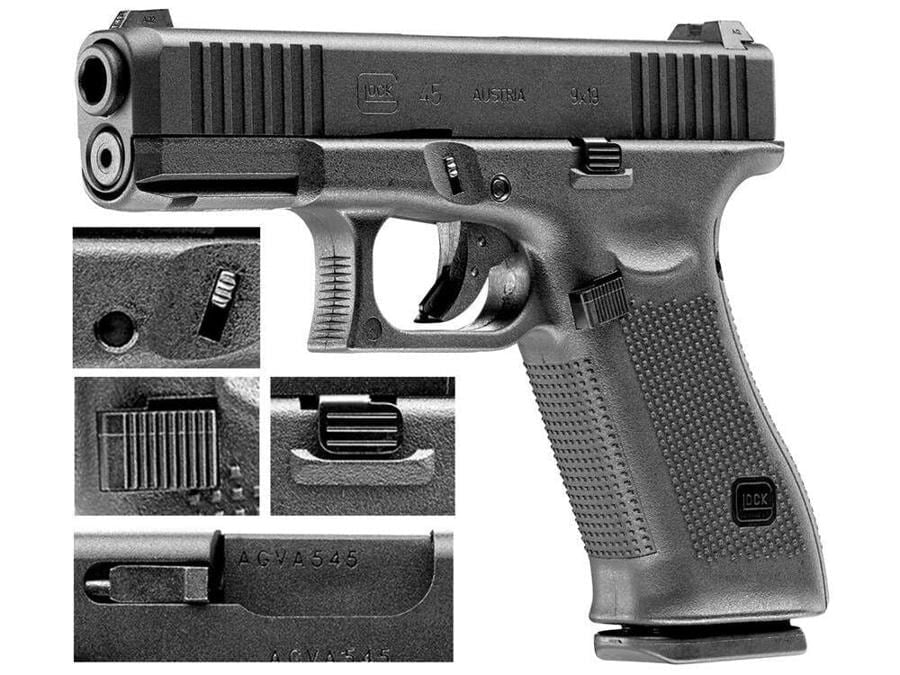 UMAREX Glock 45 Airsoft Tabanca - Siyah