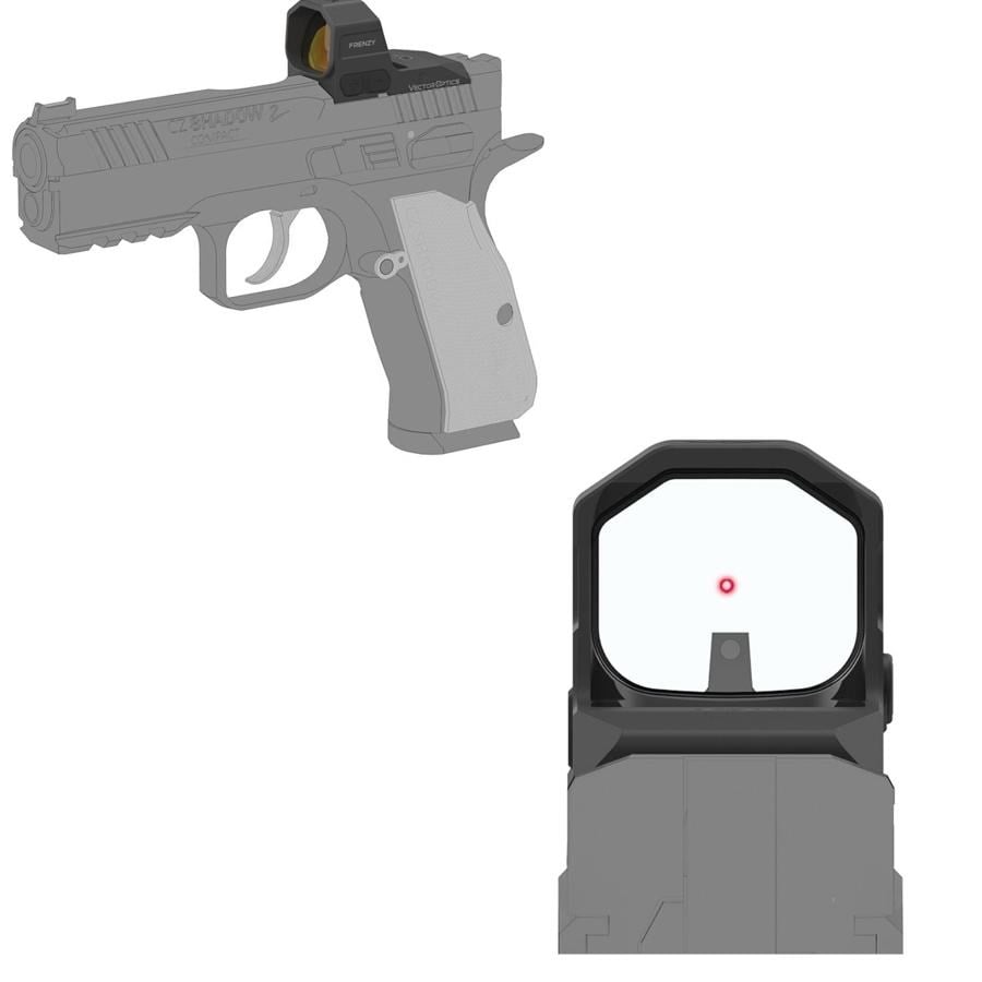 Vector Optics Frenzy FA 1x20x24 CZ® P-10 / Shadow 2 OR Red Dot Sight