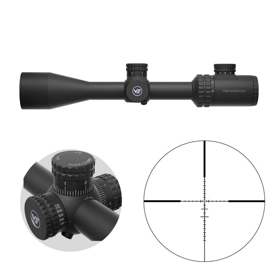 Vector Optics Hugo 3-12x40I Fiber Tüfek Dürbünü - SCOM-44