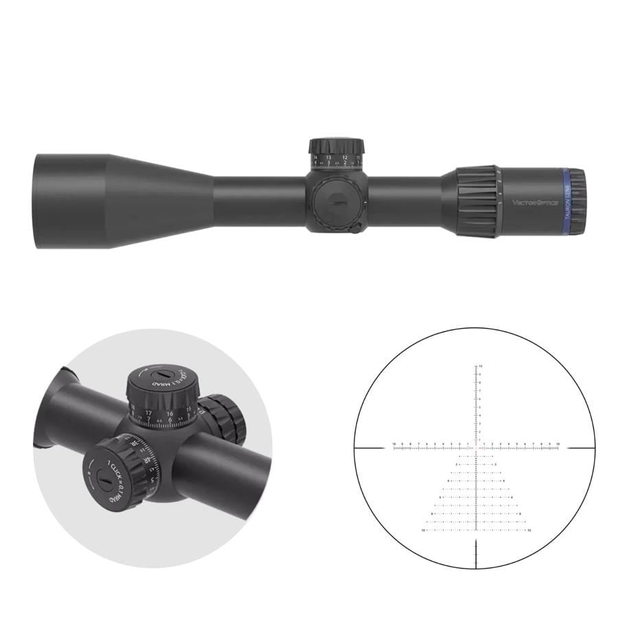 Vector Optics Tauron GenII 5-40x56 ED FFP MIL 34mm Tüfek Dürbünü - SCFF-35