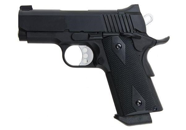 VFC COLT 1911 Ultra Carry II Kimber FULL METAL Green Gas Airsoft Tabanca - SİYAH