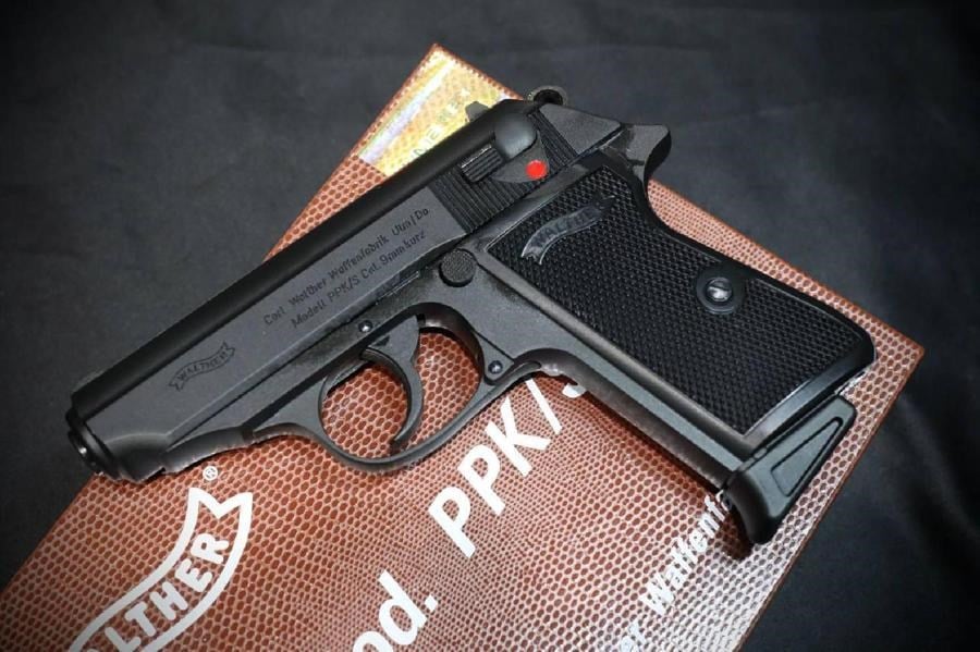 VFC WALTHER PPK/S GBB Metal Airsoft Tabanca - Siyah