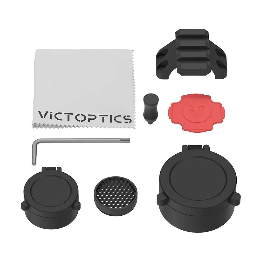 Victoptics S10 1-10x24i LPVO FIBER SFP Tüfek Dürbünü 1-Parçalı Extreme High Picatinny AR Montaj Kiti OPSL139