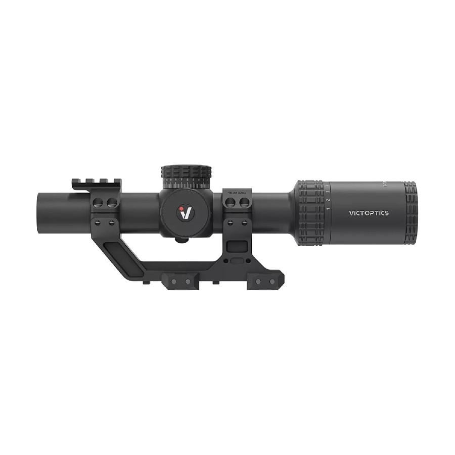 Victoptics S10 1-10x24i LPVO FIBER SFP Tüfek Dürbünü 1-Parçalı Extreme High Picatinny AR Montaj Kiti OPSL139