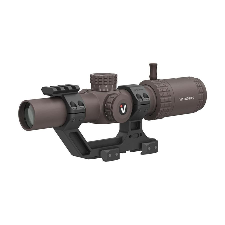 Victoptics S6 Combo Kit FDE | S6 1-6×24 LPVO SFP + Picatinny AR Mount (OPSL123)