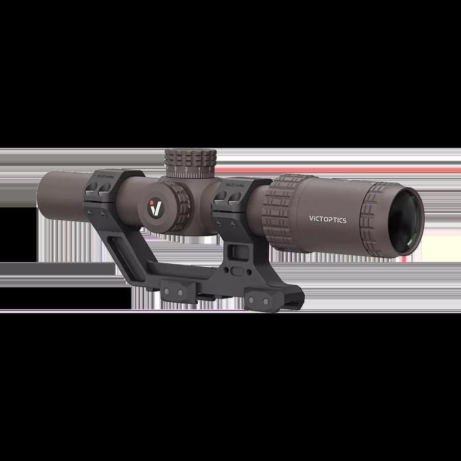 Victoptics S6 Combo Kit FDE | S6 1-6×24 LPVO SFP + Picatinny AR Mount (OPSL123)