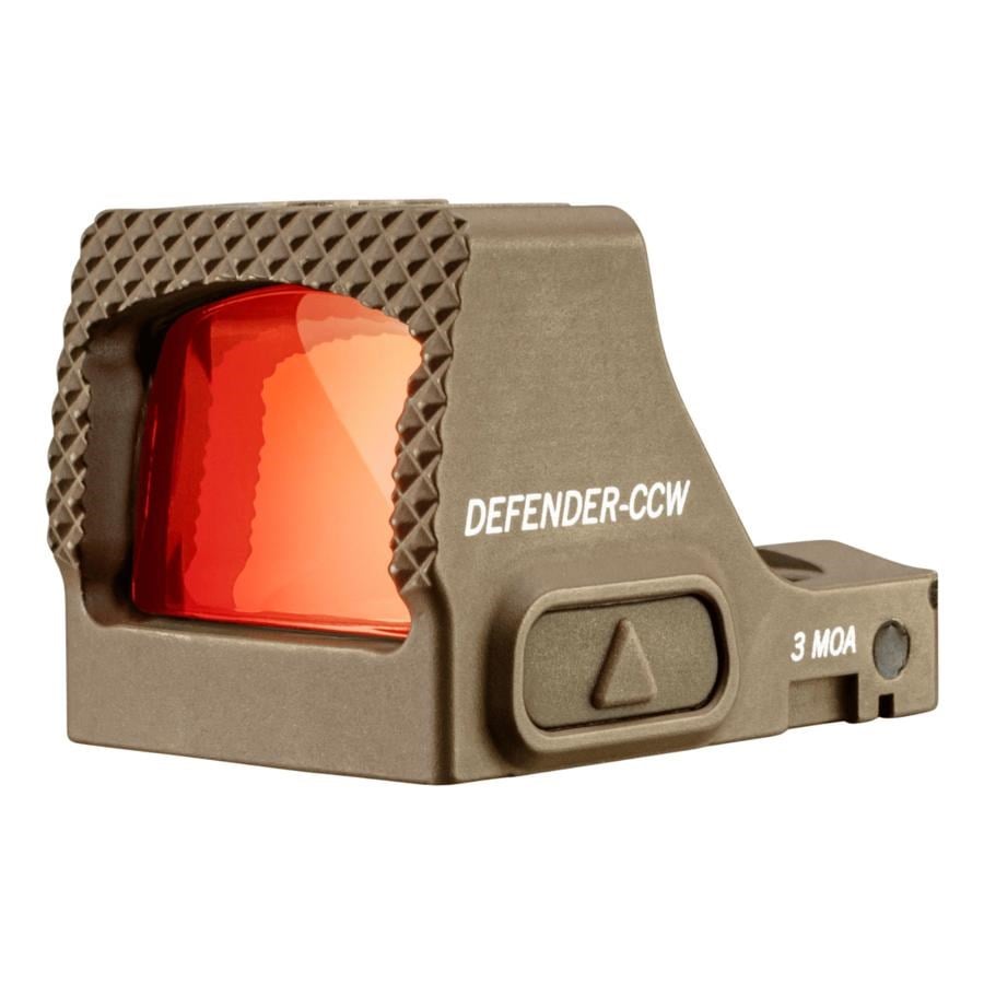 Vortex Defender-CCW 3 MOA RMSc/SMS Harekete Duyarlı Red Dot Nişangah Tan - DFCCW-MRD3-T