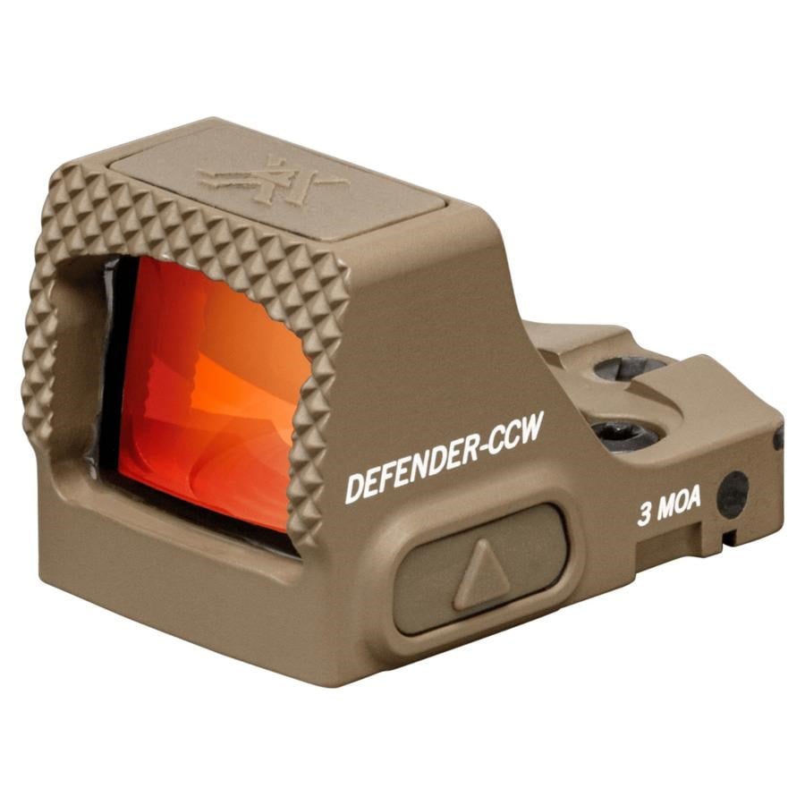 Vortex Defender-CCW 3 MOA RMSc/SMS Harekete Duyarlı Red Dot Nişangah Tan - DFCCW-MRD3-T